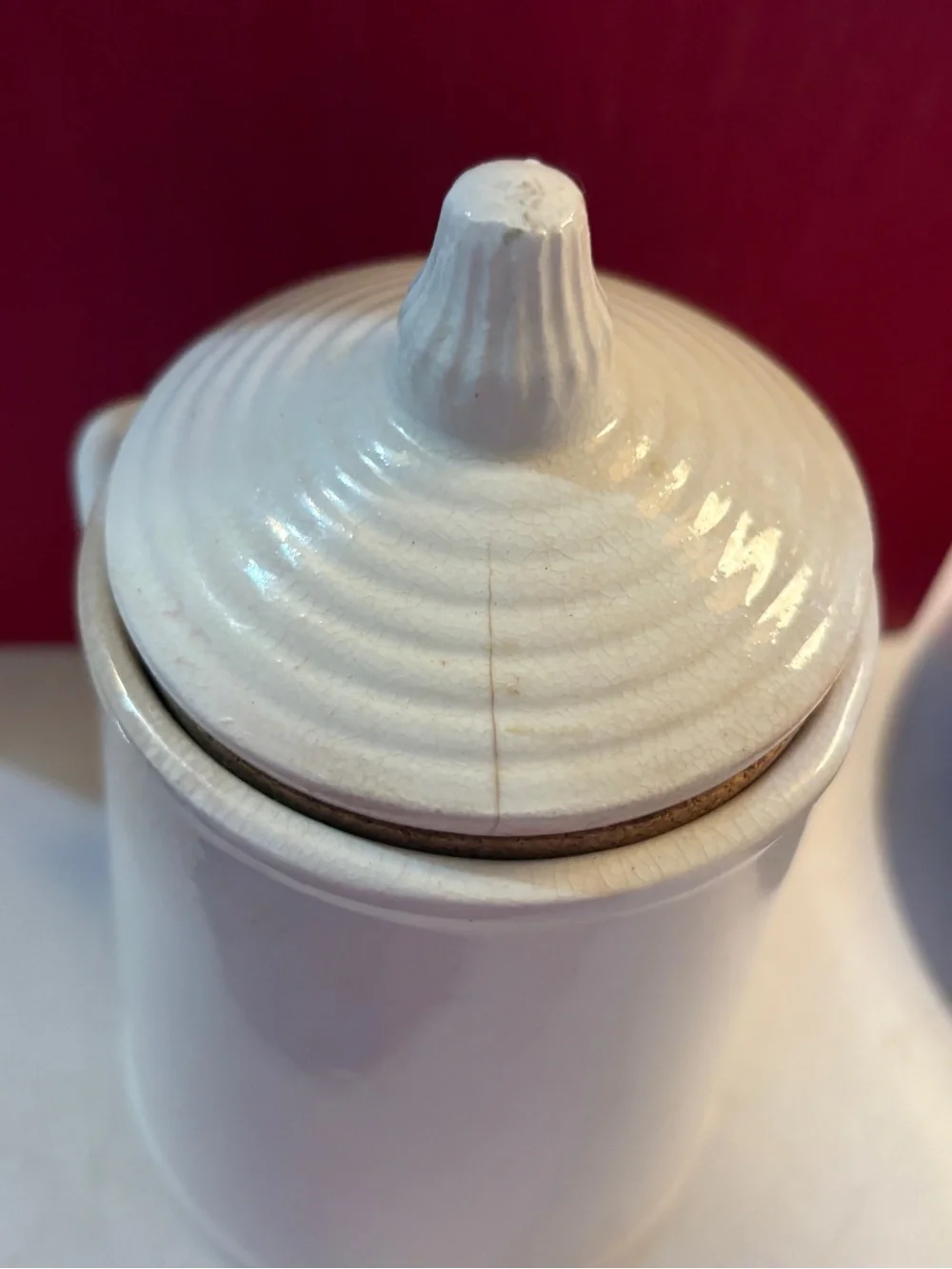 Ceramic Rooster Instant Coffee Canister - Rooster Vintage